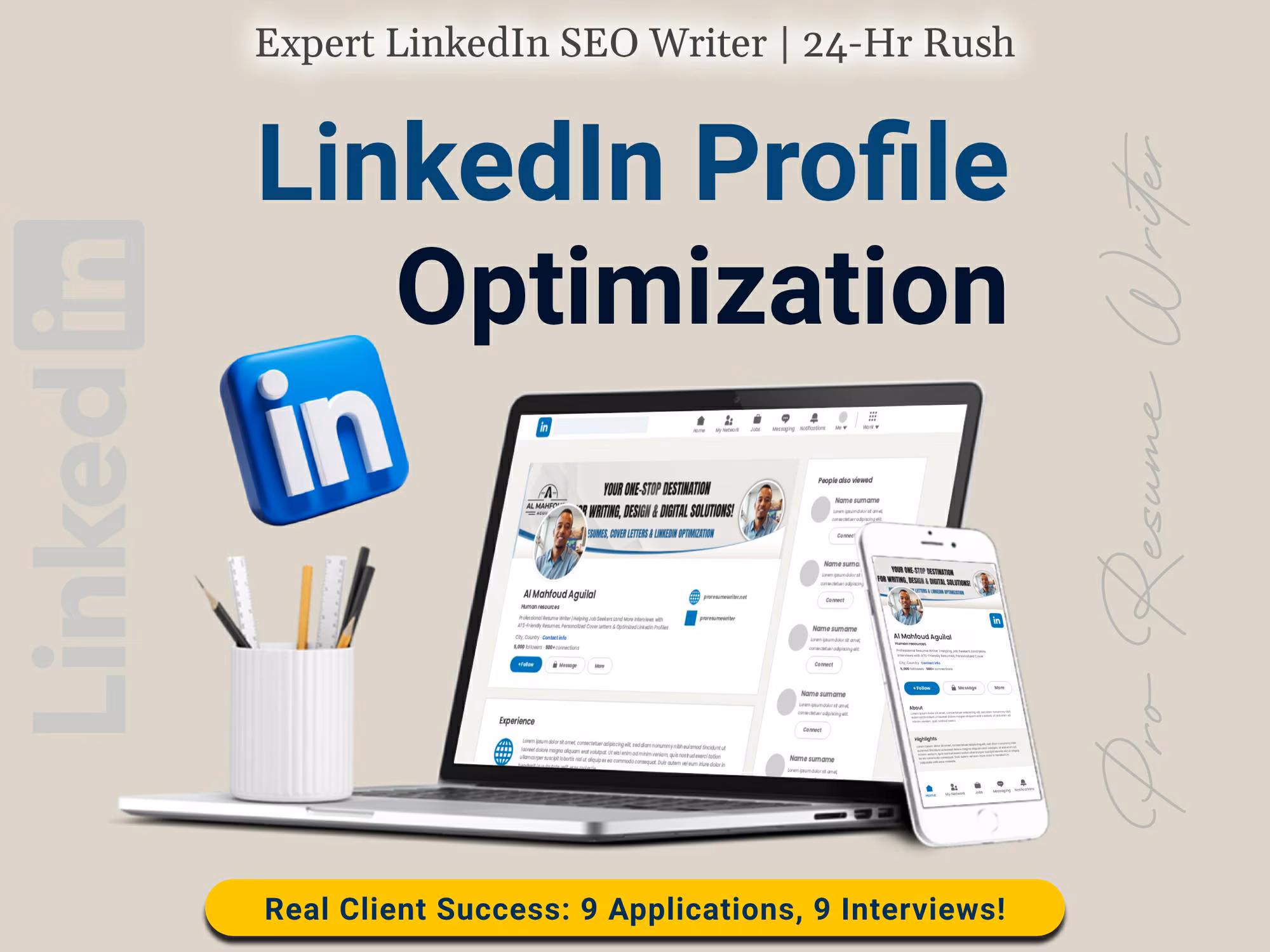 Profile Optimization & Enhancement LinkedIn Profile Building & Writing Services in Sydney 2026