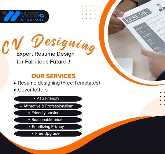 Resume and CV Design Services | Modern curriculum vitae in Sydney