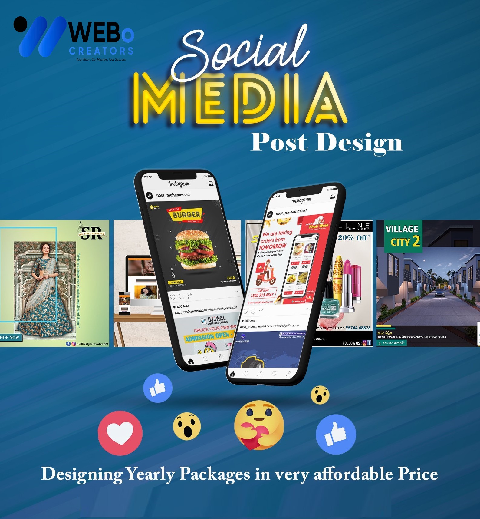 Social Media Post Design Services in Sydney for Businesses and Brands