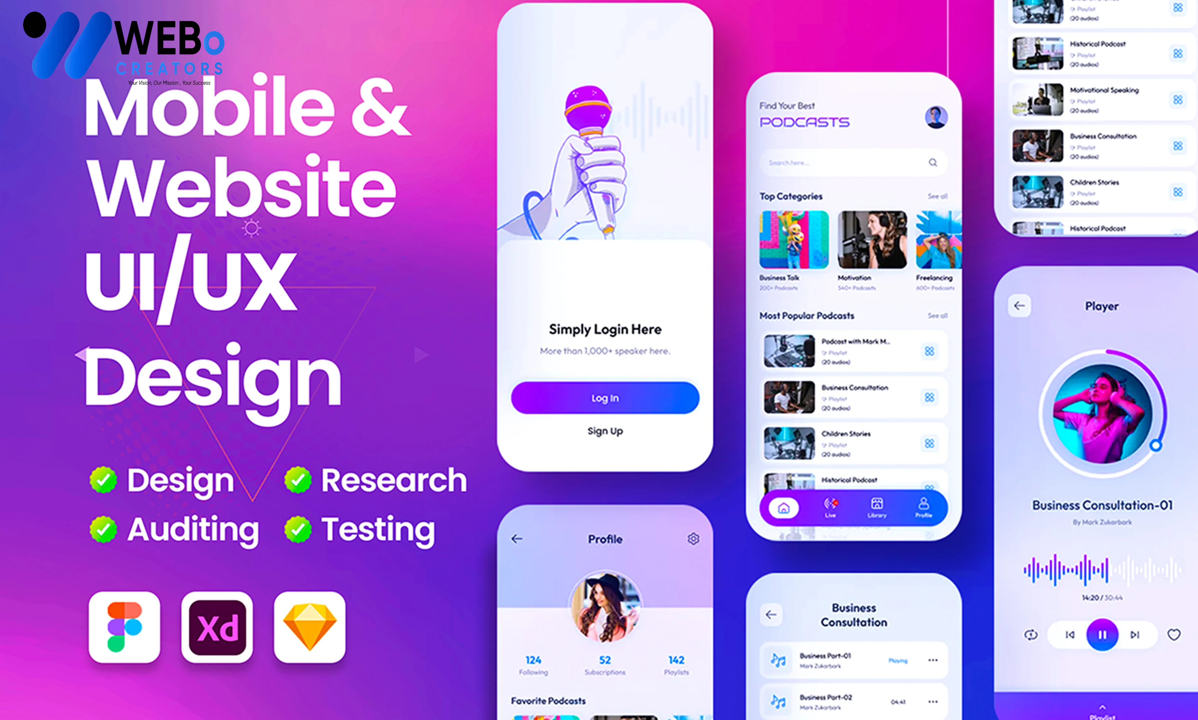 Flutter App UI/UX Design | Beautiful Flutter Interface Design in Sydney